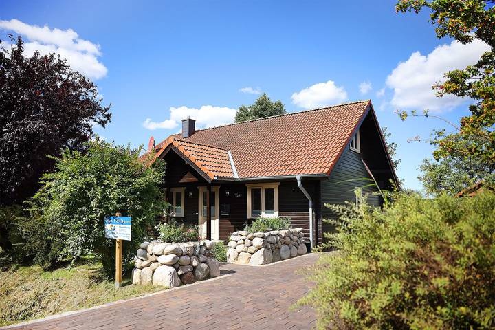 Ferienhaus für 4 Personen, mit Sauna und Garten, mit Haustier