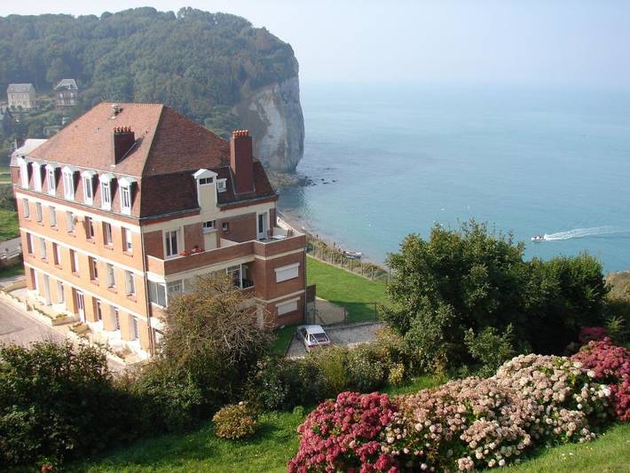 Appartement de vacances pour 4 personnes, avec Terrasse ainsi que Jardin et Vue