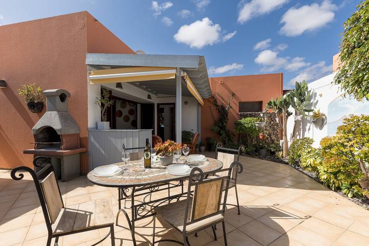 Villa for 4 people, with yard and terrace in Fuerteventura