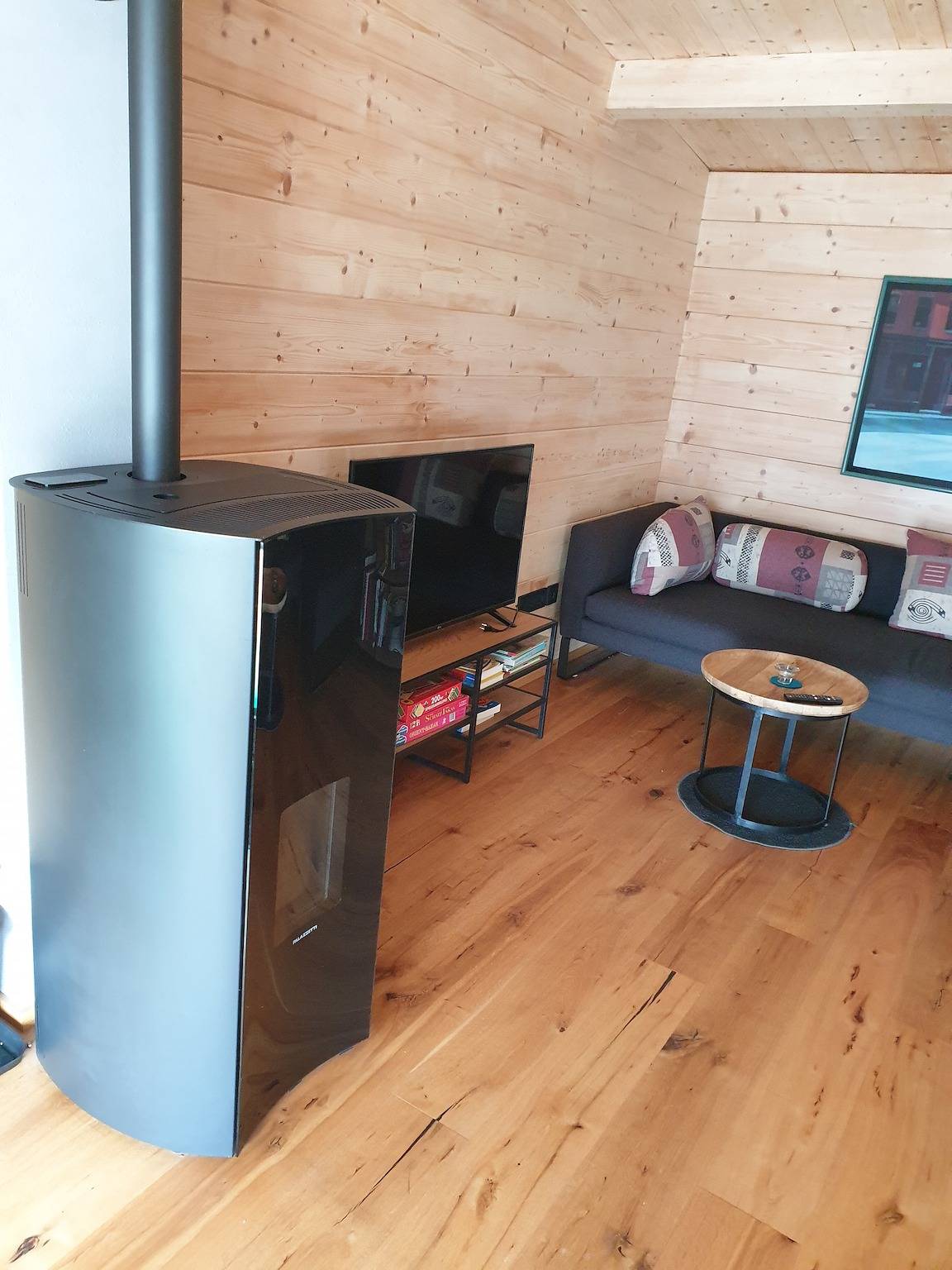 Ferienhaus Summerwiese: Modernes Holz-Tiny House im Industrial Design – nahe Biberach/Riss in Ochsenhausen, Landkreis Biberach