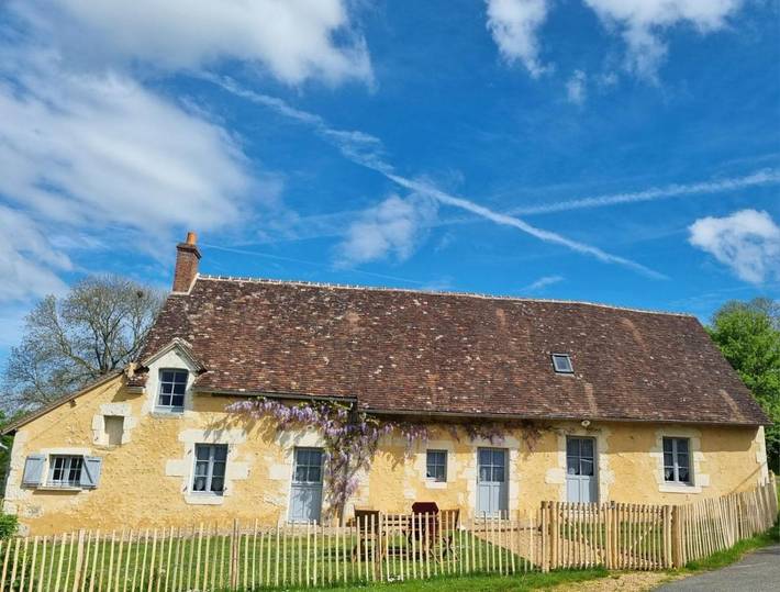 Maison de vacances pour 9 personnes, avec Terrasse et Jardin ainsi que Vue sur le lac et Vue dans Eure-et-Loir