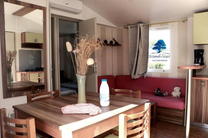 Camping pour 6 personnes, avec jardin et terrasse à Sigean - 4