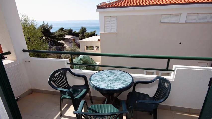 Studio für 3 Personen, mit Terrasse
