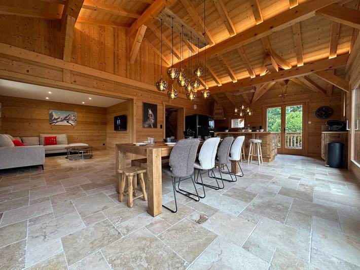 Chalet pour 12 personnes, avec balcon - 1