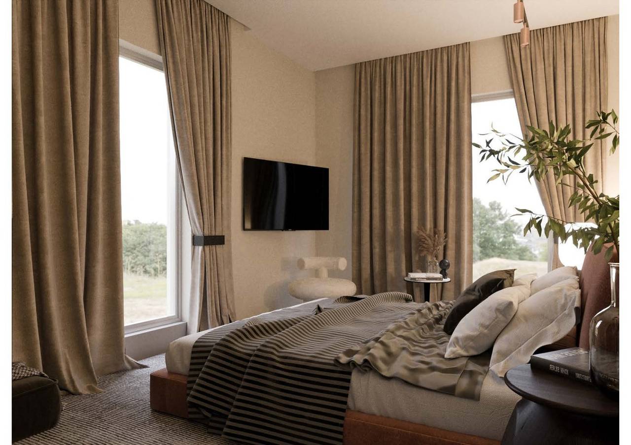 Luxusvilla im Inneren des Resorts in Bodrum, Provinz Muğla
