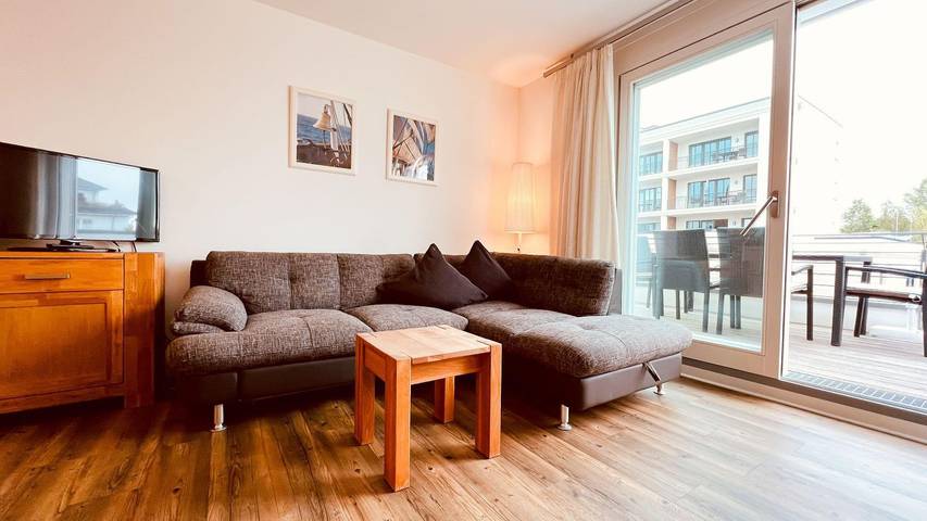 Ferienwohnung für 3 Personen, mit Balkon in Börgerende-Rethwisch