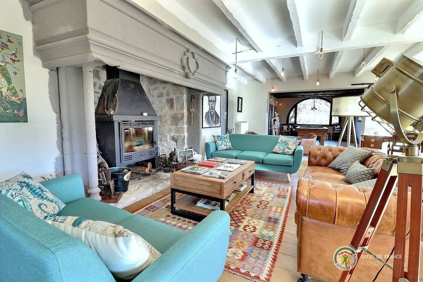 Gîte Là-Haut in Antraigues-sur-Volane, Parc naturel régional des Monts d'Ardèche