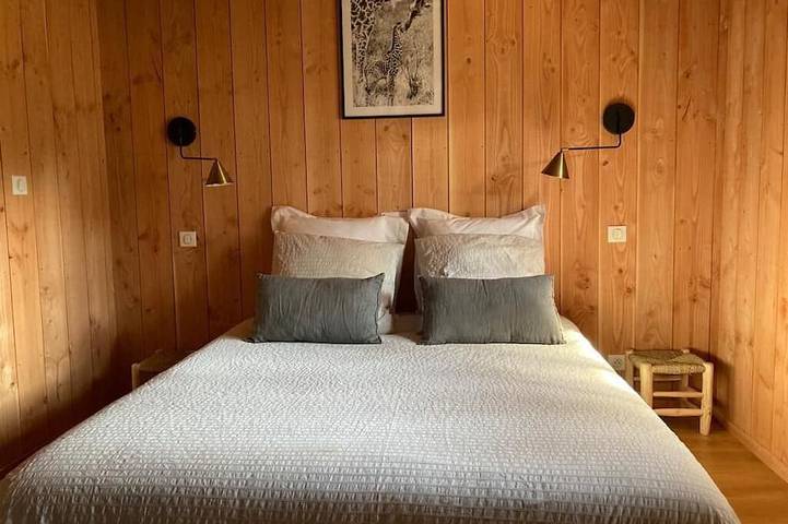 Charming wooden house with all comforts close to Plage des Américains Cap Ferret in Lège-Cap-Ferret, Arcachon und Umgebung