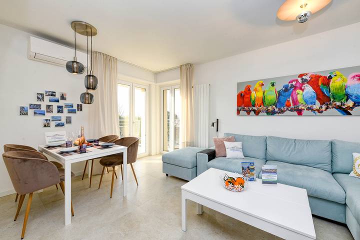 Appartamento vacanze per 4 persone, con vista lago e balcone - 1