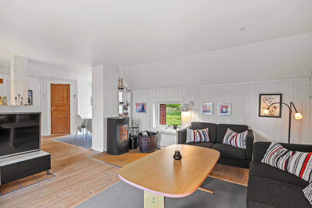 Tolles Reetdachhaus mit Kamin in Rindby auf Fanø in Nordby, Rindby