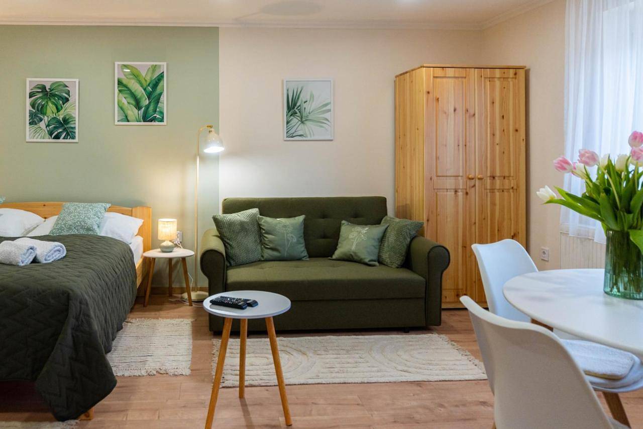 Cały apartament, Botanika apartmanok Zsálya és Rozmaring in Baja, Komitat Bács-Kiskun