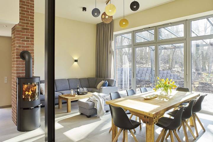 Ferienhaus für 8 Personen, mit Garten und Pool sowie Sauna, mit Haustier in Region Oder - Spree - 3