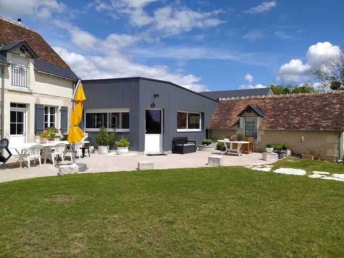Gîte pour 5 personnes, avec jardin ainsi que terrasse et vue à Oisly - 2