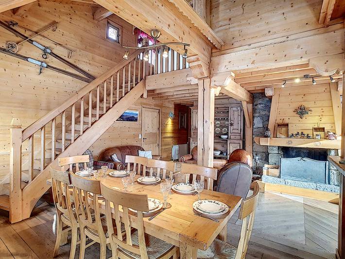 Chalet pour 8 personnes, avec balcon