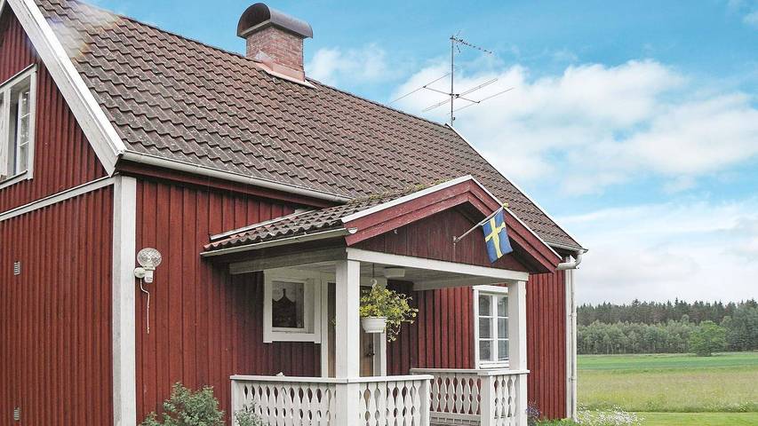Ferienhaus für 5 Personen, mit Terrasse in Gullspang