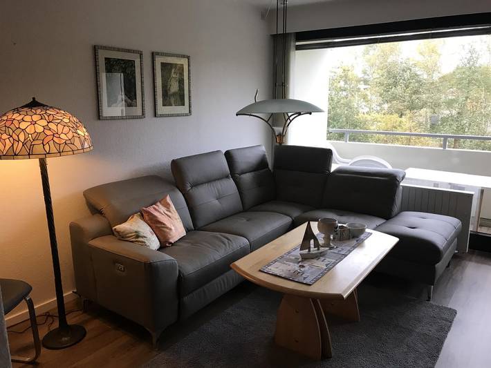 Ferienwohnung für 4 Personen, mit Balkon und Ausblick sowie Garten, kinderfreundlich - 1