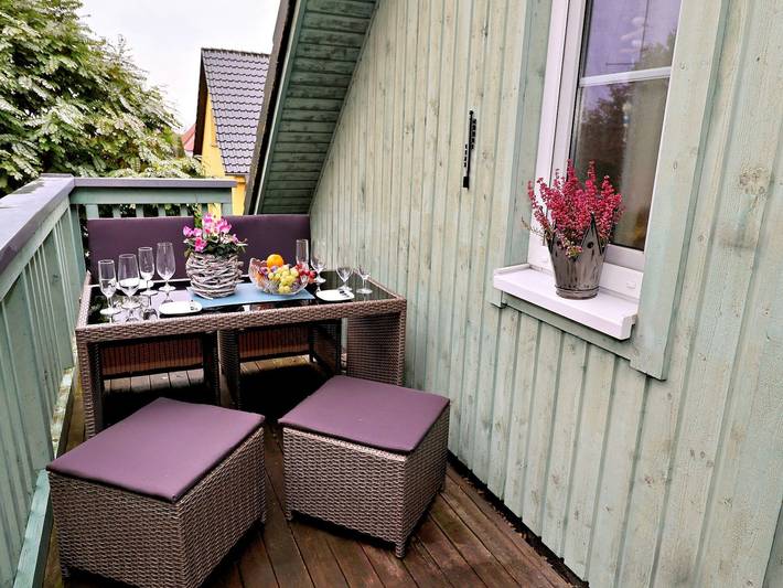 Ferienhaus für 4 Personen, mit Balkon in Koserow