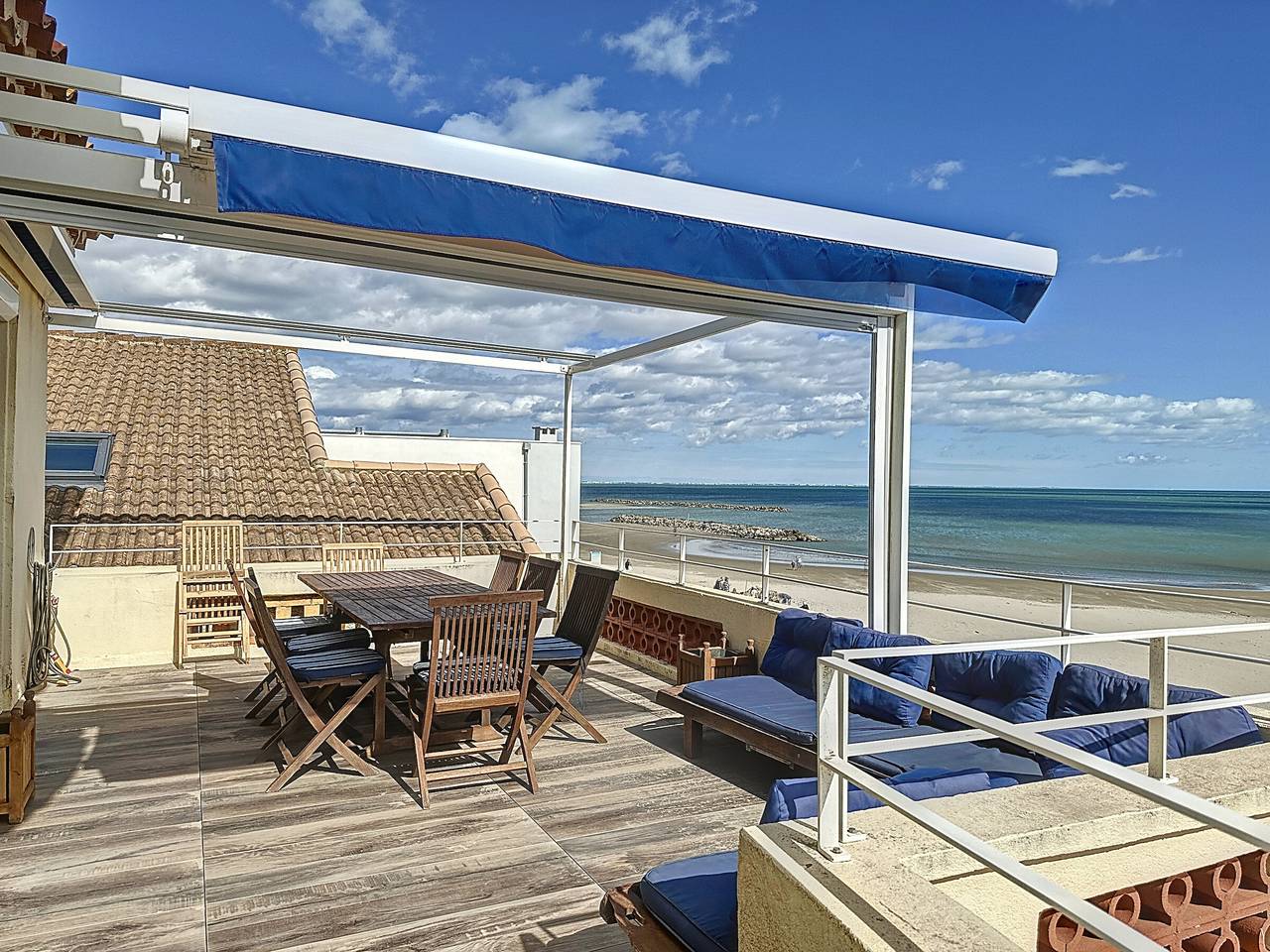 Ganze Wohnung, Carnon F4 Apartment mit Terrasse, Parkplatz, Klimaanlage, Wlan, Strandzugang in Mauguio, Côte d'Améthyste