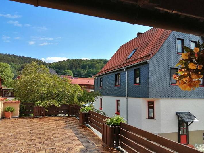 Ferienwohnung für 3 Personen, mit Terrasse und Garten sowie Pool in Brotterode-Trusetal - 2