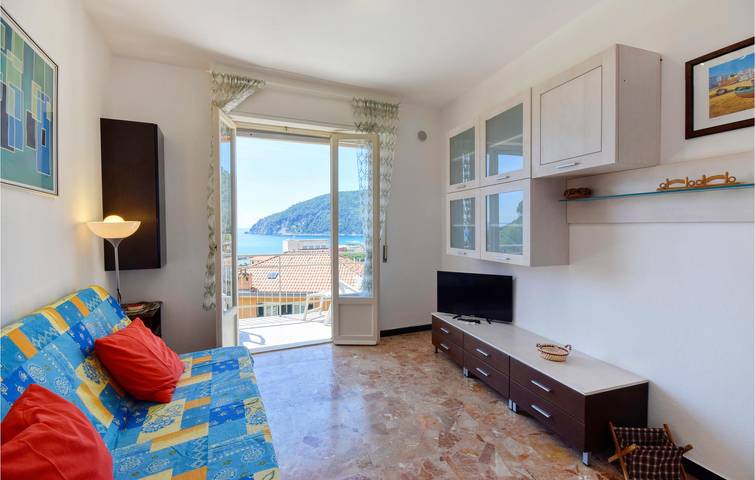 Apartamento vacacional entero, Apartamento con vistas al mar, terraza, wifi y aparcamiento in Spiaggia Moneglia, Moneglia