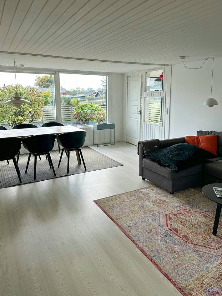 Ferieudlejning for 6 personer, med have og terrasse, børnevenlig i Nordfyn