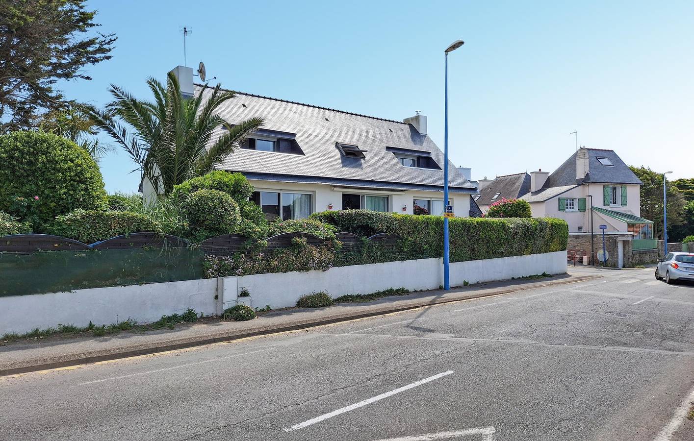 Ganze Ferienwohnung, Appartement am Strand mit Babybett & WiFi in Clohars-Carnoët, Côte de Cornouaille