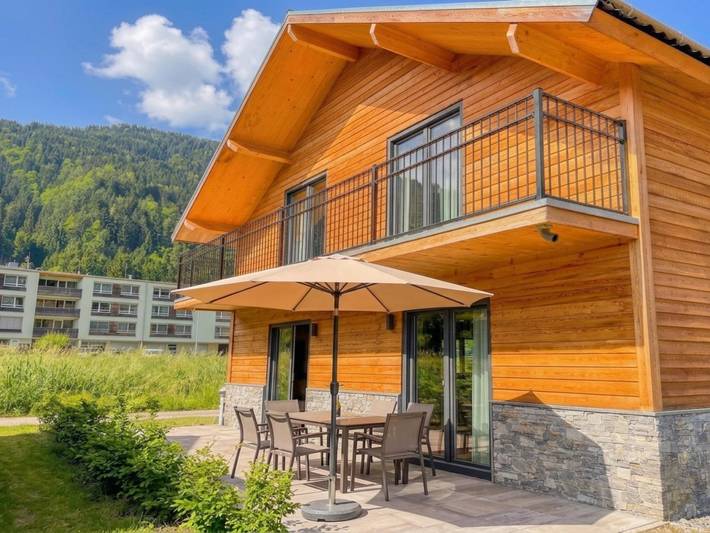 Ferienhaus für 8 Personen, mit Garten und Sauna sowie Balkon, mit Haustier