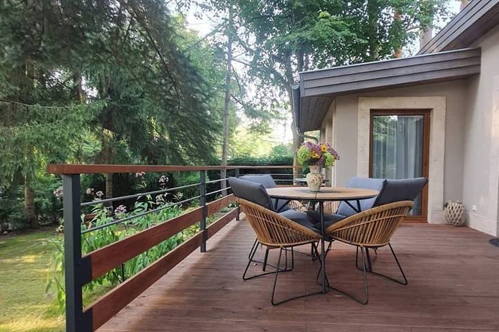 Ferienhaus für 4 Personen, mit Terrasse und Garten in Biesenthal