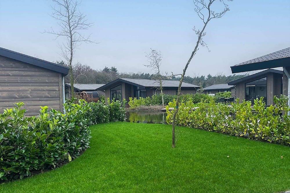 Chalet by Park Pond in the Netherlands in Veldhoven, North Brabant