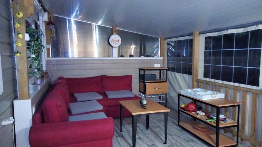 Mobil home pour 4 personnes, avec terrasse ainsi que piscine et jardin à Sainte-Gemme - 3