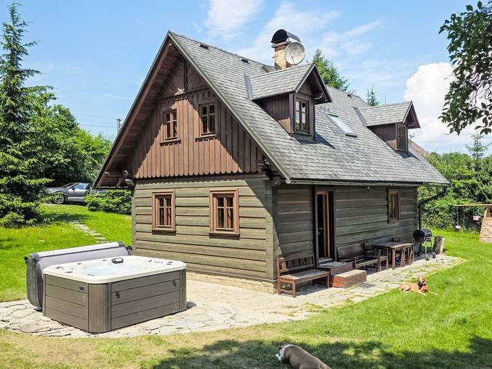 Dom dla 10 osób, z Taras i Ogród oraz Sauna w Czechy