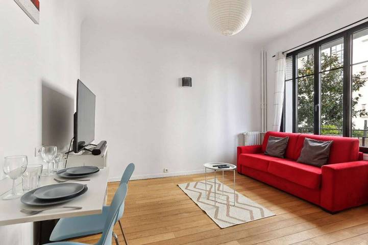 Gîte pour 2 personnes, avec Balcon dans Hippodrome de Longchamp