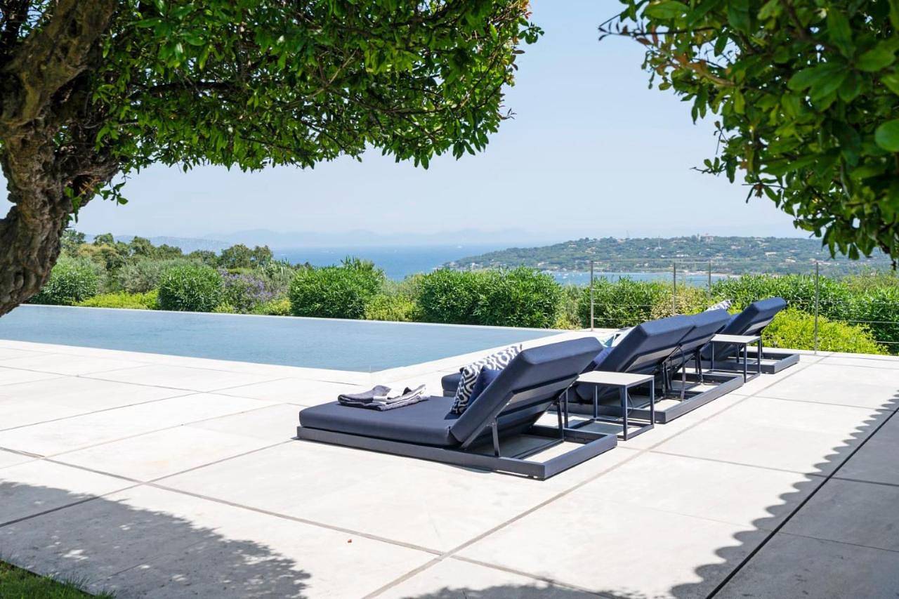 Somptueuse villa vue sur mer avec piscine in Saint-Tropez, Mittelmeerküste (Frankreich)