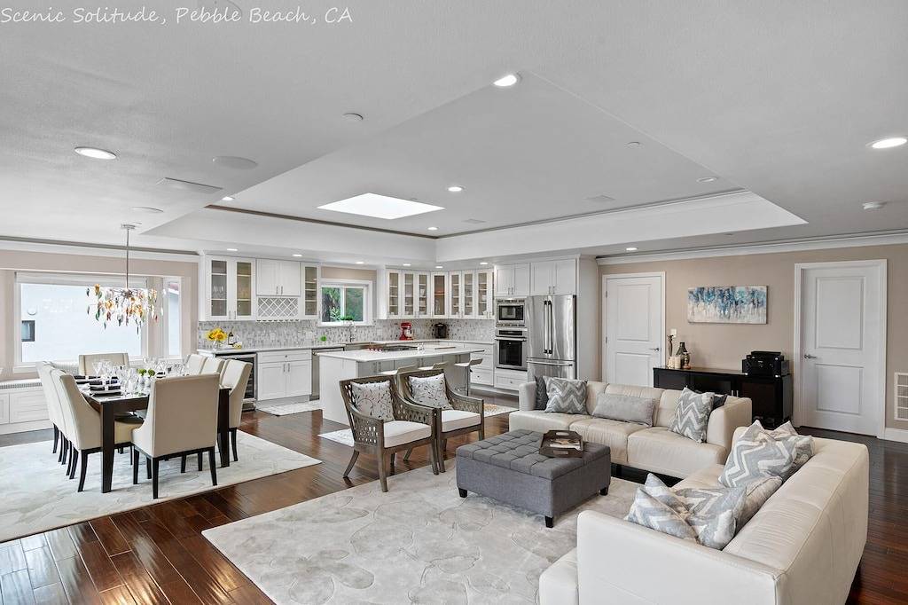 Scenic Solitude: Gorgeous Remodeled 3 Bedroom 2 and a Half Baths Panoramic Views in Pebble Beach, Monterey County