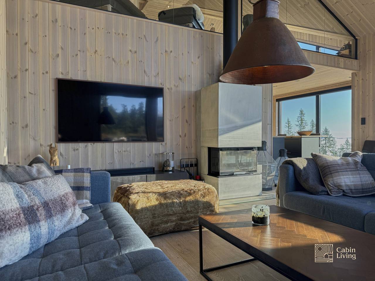 Ny moderne hytte på Norefjell med badstue in Norefjell, Krødsherad