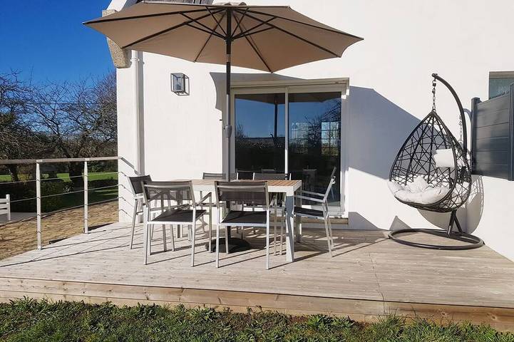Appartement de vacances pour 6 personnes, avec jardin et terrasse