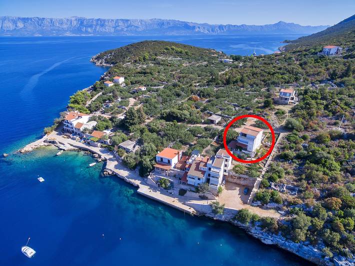 Vakantiewoning voor 3 personen, met Balkon/Terras op Hvar