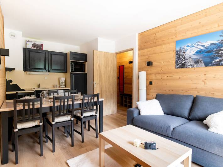 Gîte pour 6 personnes, avec balcon dans Valfréjus - 4