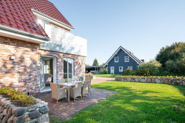 Ferienhaus für 6 Personen, mit Balkon und Terrasse sowie Garten und Ausblick in Garding - 3