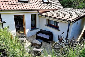 Gîte pour 2 personnes, avec terrasse dans Parc Ornithologique du Marquenterre