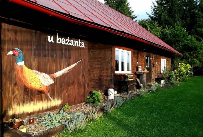 Domek letniskowy dla 8 osób, z sauna i widok oraz ogród w Uherce Mineralne