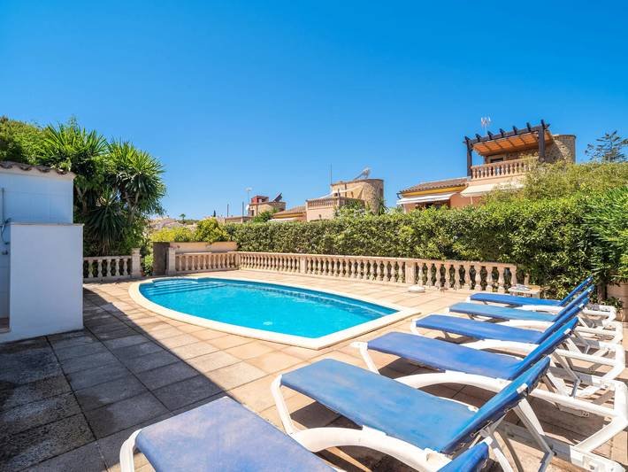 Haus 4 Personen in Cala Anguila, Manacor