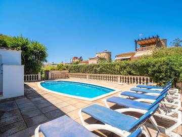 Villa in Cala Magrana, Manacor für 4 