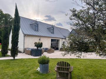 Chambre d’hôte pour 5 personnes, avec sauna ainsi que jacuzzi et jardin à Luynes