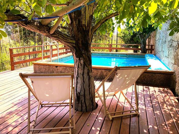 Location de vacances pour 5 personnes, avec jardin ainsi que vue et piscine dans Belmonte - 4