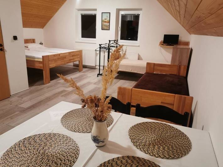 Appartement de vacances pour 4 personnes, avec jardin