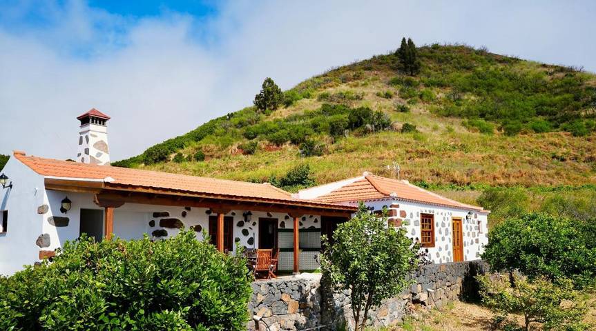 Casa de vacaciones para 6 personas, con vistas y jardín, Familias con niños en La Palma