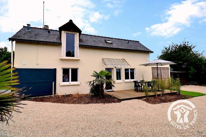 Gîte für 4 Personen, mit Pool und Terrasse sowie Garten und Ausblick, mit Haustier - 1