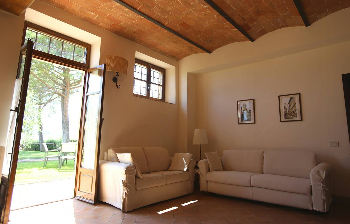 Ganze Wohnung, Historisches Bauernhaus mit Blick auf San Gimignano in San Gimignano, Siena Provinz