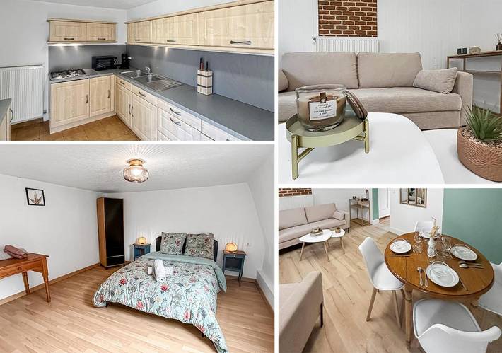 Location de vacances pour 4 personnes, avec terrasse à Seclin - 3